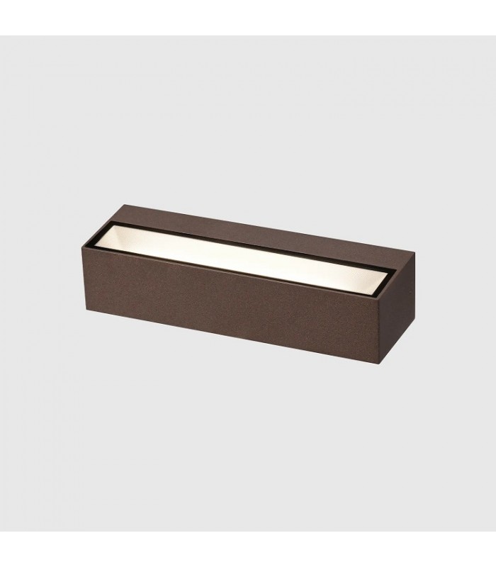Aplique de Pared Led MAIK Óxido Corten 2x10W 2525Lm IP65 CCT