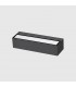Aplique de Pared Led MAIK Antracita 2x10W 2525Lm IP65 CCT