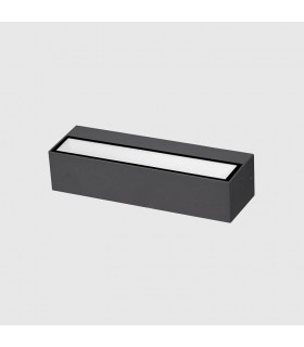 Aplique de Pared Led MAIK Antracita 2x10W 2525Lm IP65 CCT