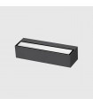 Aplique de Pared Led MAIK Antracita 2x10W 2525Lm IP65 CCT