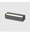 Aplique de Pared Led MAIK Antracita 2x10W 2525Lm IP65 CCT