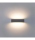 Aplique de Pared Led MAIK Antracita 2x10W 2525Lm IP65 CCT