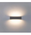 Aplique de Pared Led MAIK Antracita 2x10W 2525Lm IP65 CCT