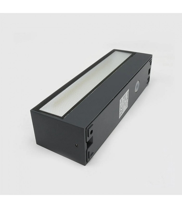 Aplique de Pared Led MAIK Antracita 2x10W 2525Lm IP65 CCT