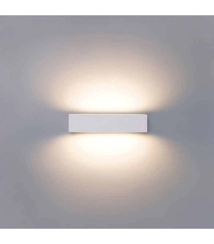 Aplique de Pared Led MAIK Blanco 2x10W 2525Lm IP65 CCT