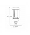 Bombilla Led DL 40W 4400Lm E27 IP40