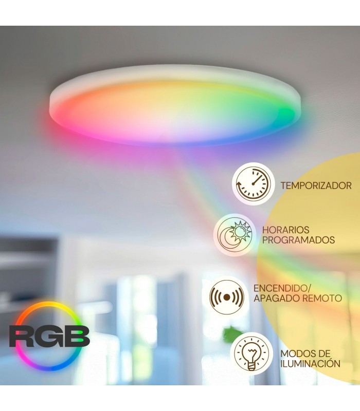 Plafón Led Smarthome Magic 25W 2000Lm RGB+CCT