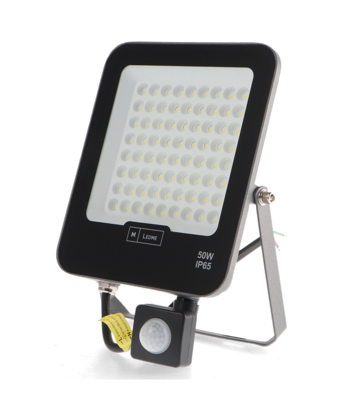 Proyector Led NAPOLI PLUS Detector Movimiento 50W 6000Lm IP65 Negro