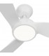 Ventilador DANA DC Blanco 24W 2400Lm 3 Aspas IP66 CCT