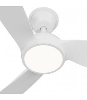 Ventilador DANA DC Blanco 24W 2400Lm 3 Aspas IP66 CCT