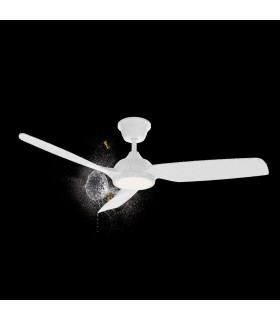 Ventilador DANA DC Blanco 24W 2400Lm 3 Aspas IP66 CCT