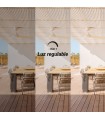 Ventilador DANA DC Blanco 24W 2400Lm 3 Aspas IP66 CCT