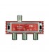 Derivador 5-2400Mhz 2 VIAS 12dB AT212