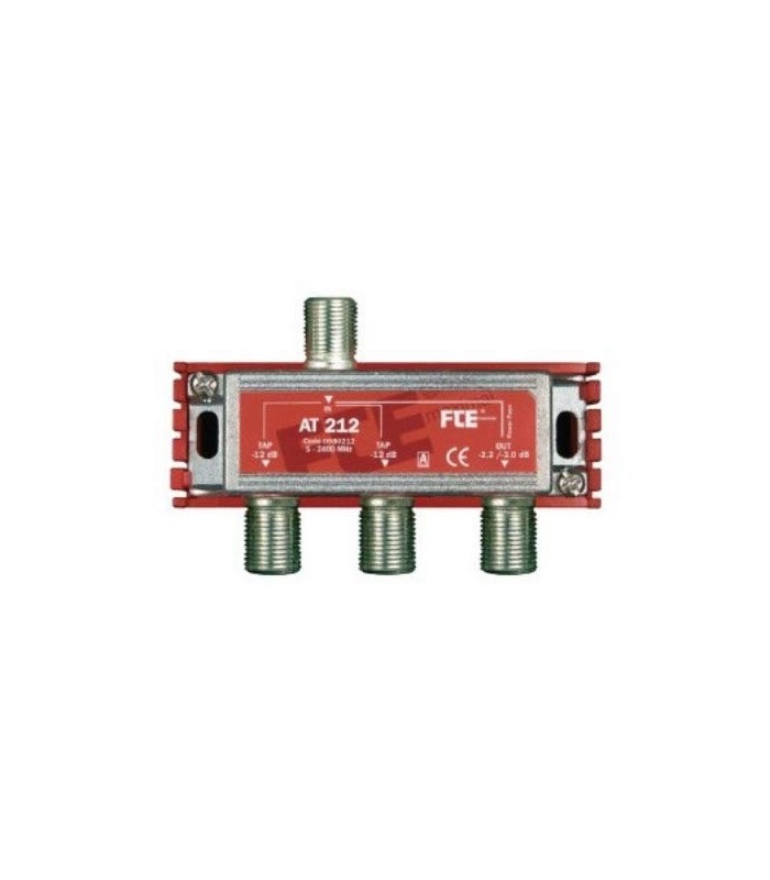 Derivador 5-2400Mhz 2 VIAS 12dB AT212