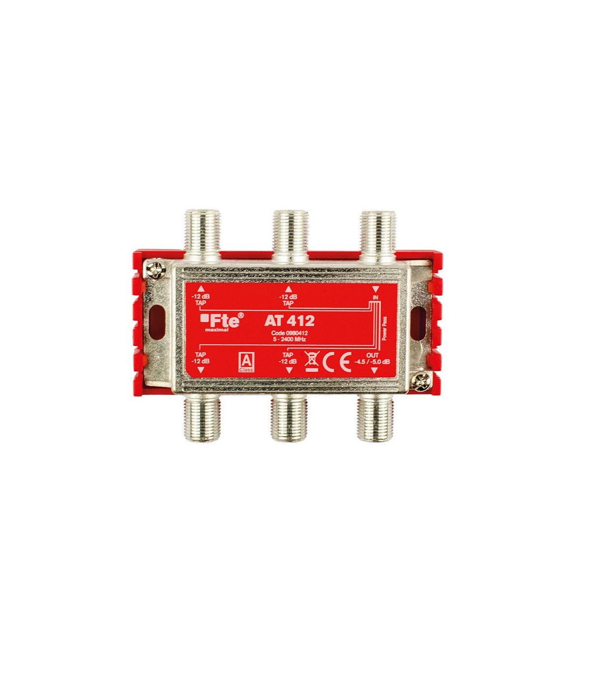 Derivador 5-2400Mhz 4 VIAS 12dB AT412