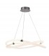 Lámpara Colgante LINE 60W 4500Lm Cromo/Blanco