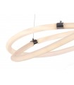Lámpara Colgante LINE 60W 4500Lm Cromo/Blanco