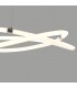 Lámpara Colgante LINE 60W 4500Lm Cromo/Blanco