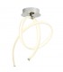 Semiplafón ARMONIA 40W 3000Lm Cromo/Blanco