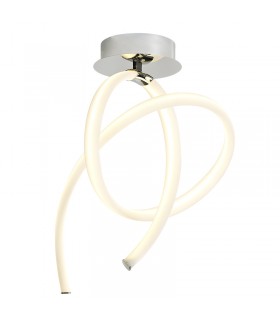 Semiplafón ARMONIA 40W 3000Lm Cromo/Blanco