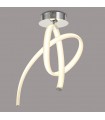 Semiplafón ARMONIA 40W 3000Lm Cromo/Blanco