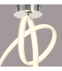 Semiplafón ARMONIA 40W 3000Lm Cromo/Blanco