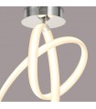 Semiplafón ARMONIA 40W 3000Lm Cromo/Blanco