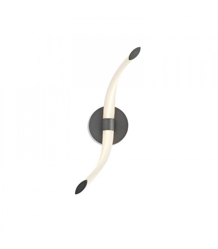 Aplique ARMONIA 12W 900Lm Dimable Titanio/Blanco