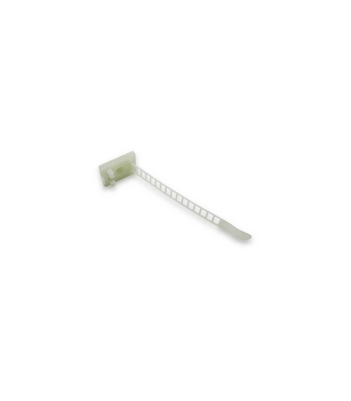 Brida plástica con base adhesiva 3M