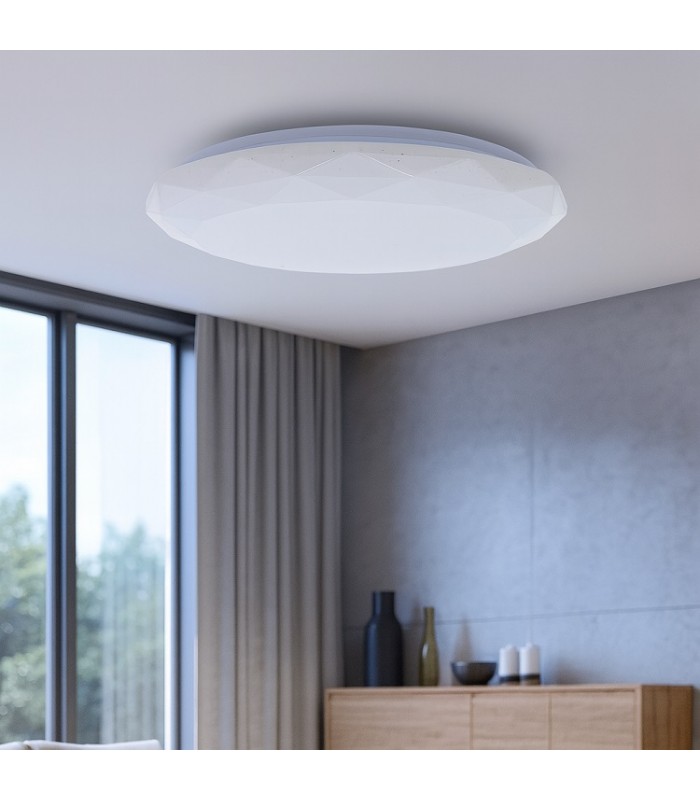 Plafón Led DIAL 12W 1200LM 180º IP20