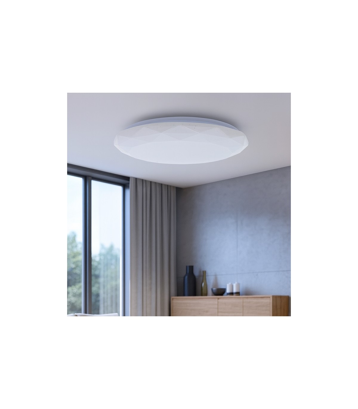 Plafón Led DIAL 12W 1200LM 180º IP20