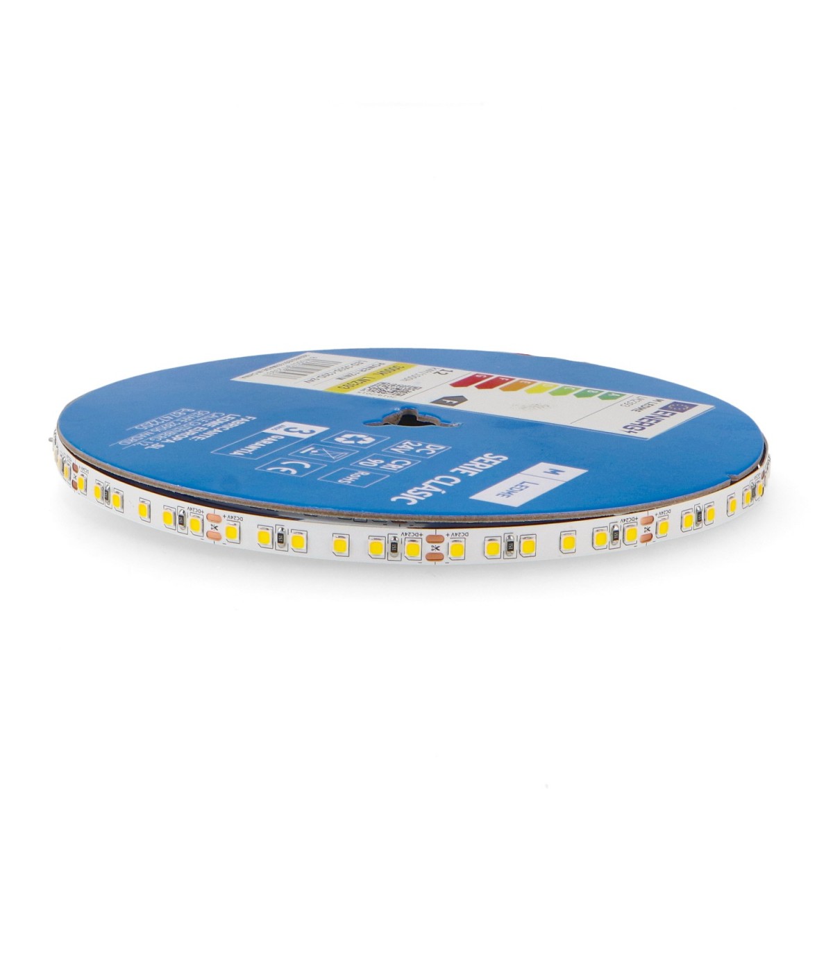 Tira Flexible Led 12W 1200Lm/M 120Led/m IP20 DC24V -10 Metros-