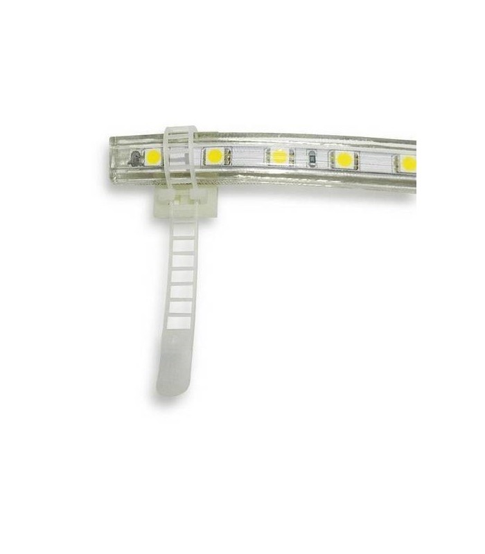 Brida plástica con base adhesiva 3M