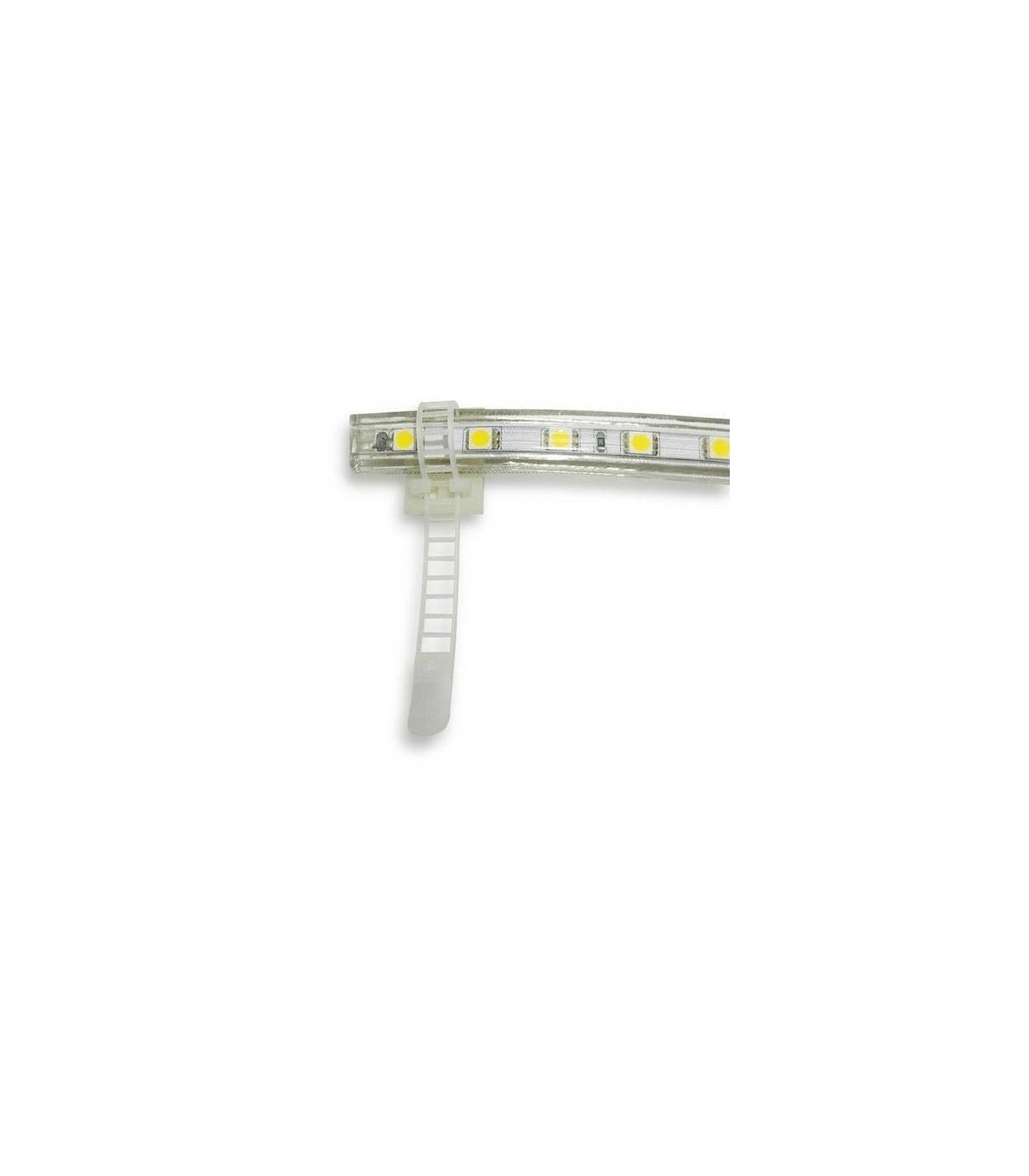 Brida plástica con base adhesiva 3M