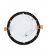 Downlight LED 12W 960Lm 120º IP20 Negro Brillo