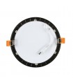 Downlight LED 12W 960Lm 120º IP20 Negro Brillo