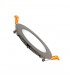 Downlight LED 6W 600Lm 120º IP20 Redondo Negro Brillo