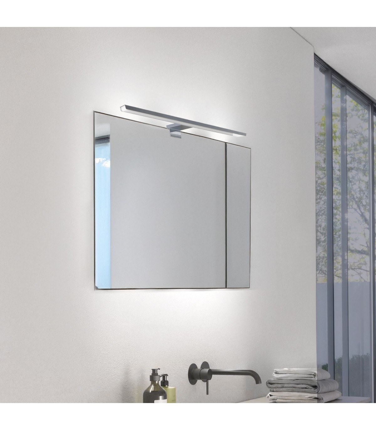 Aplique Pared/Espejo Led BATH 12W 1200Lm IP44