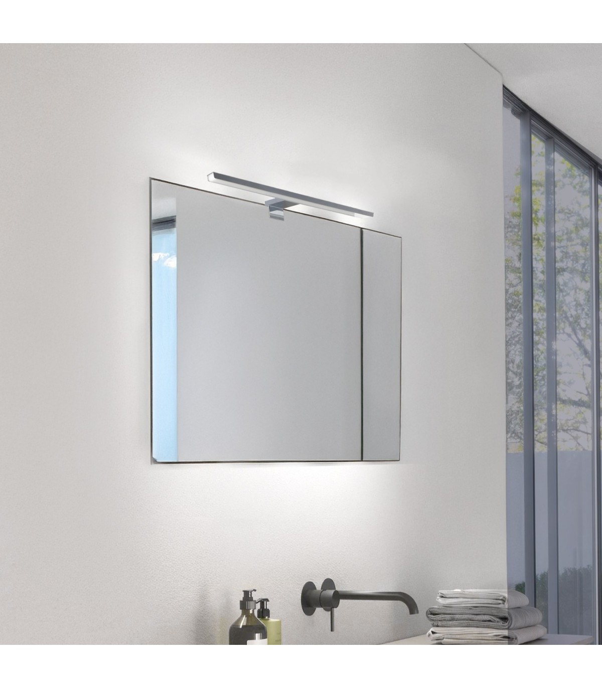 Aplique Pared/Espejo Led BATH 8W 800Lm IP44