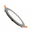 Downlight Led 18W 1800LM 120º IP20 Redondo Negro Brillo