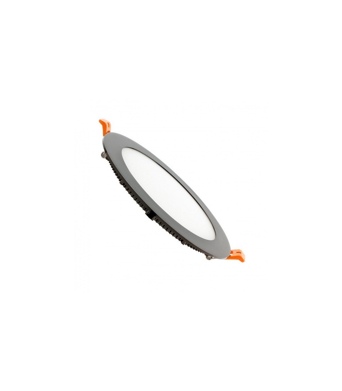 Downlight LED 18W 1.800Lm 120º IP20 Redondo Negro Brillo