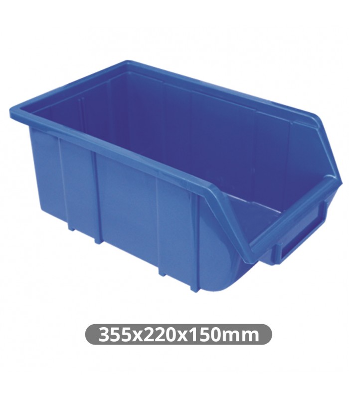 Gaveta de polipropileno apilable 220x355x150mm