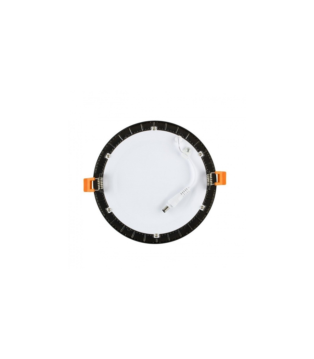 Downlight LED 18W 1.800Lm 120º IP20 Redondo Negro Brillo
