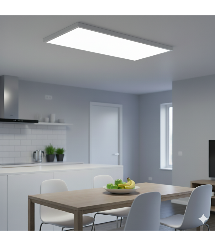 Panel Superficie Serie HOME 36W 3600Lm 90x30cm Blanco CCT