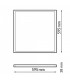 Panel Superficie Serie HOME 40W 4000Lm 60x60cm Blanco CCT