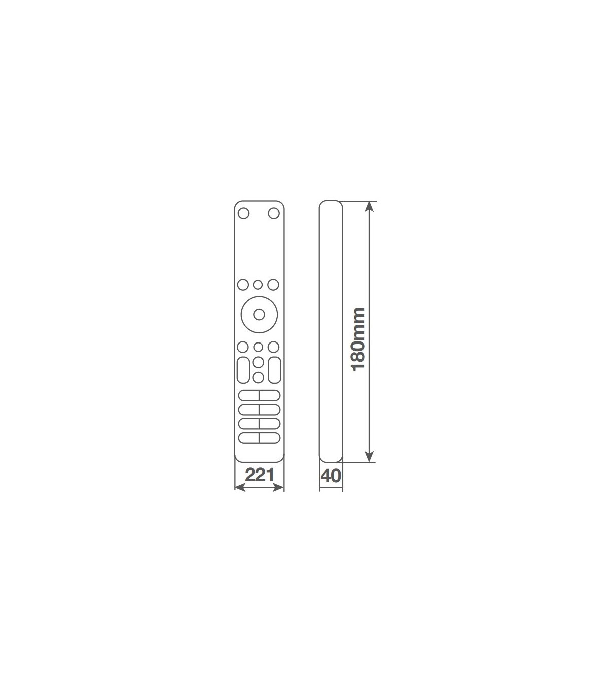 Mando universal para TCL Smart TV