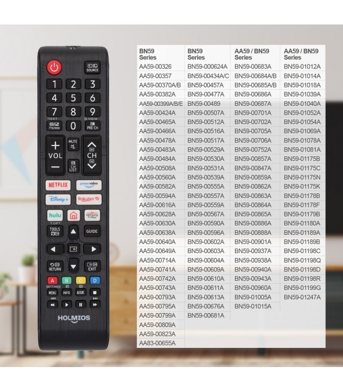 Mando universal para Samsung Smart TV M1