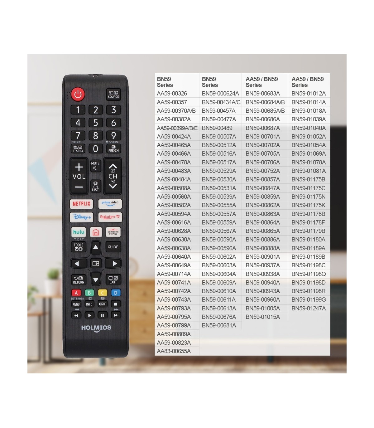 Mando universal para Samsung Smart TV M1