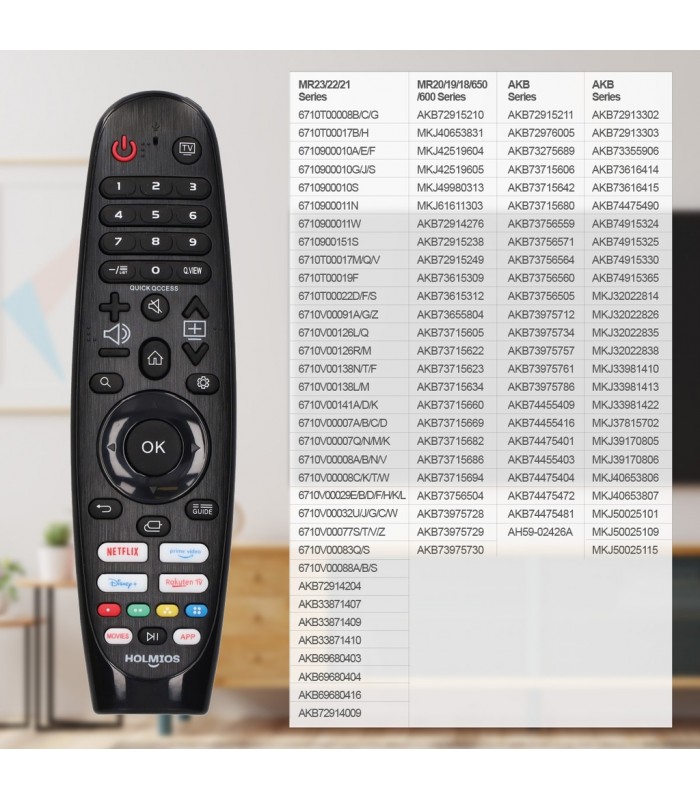Mando universal para LG Smart TV M1
