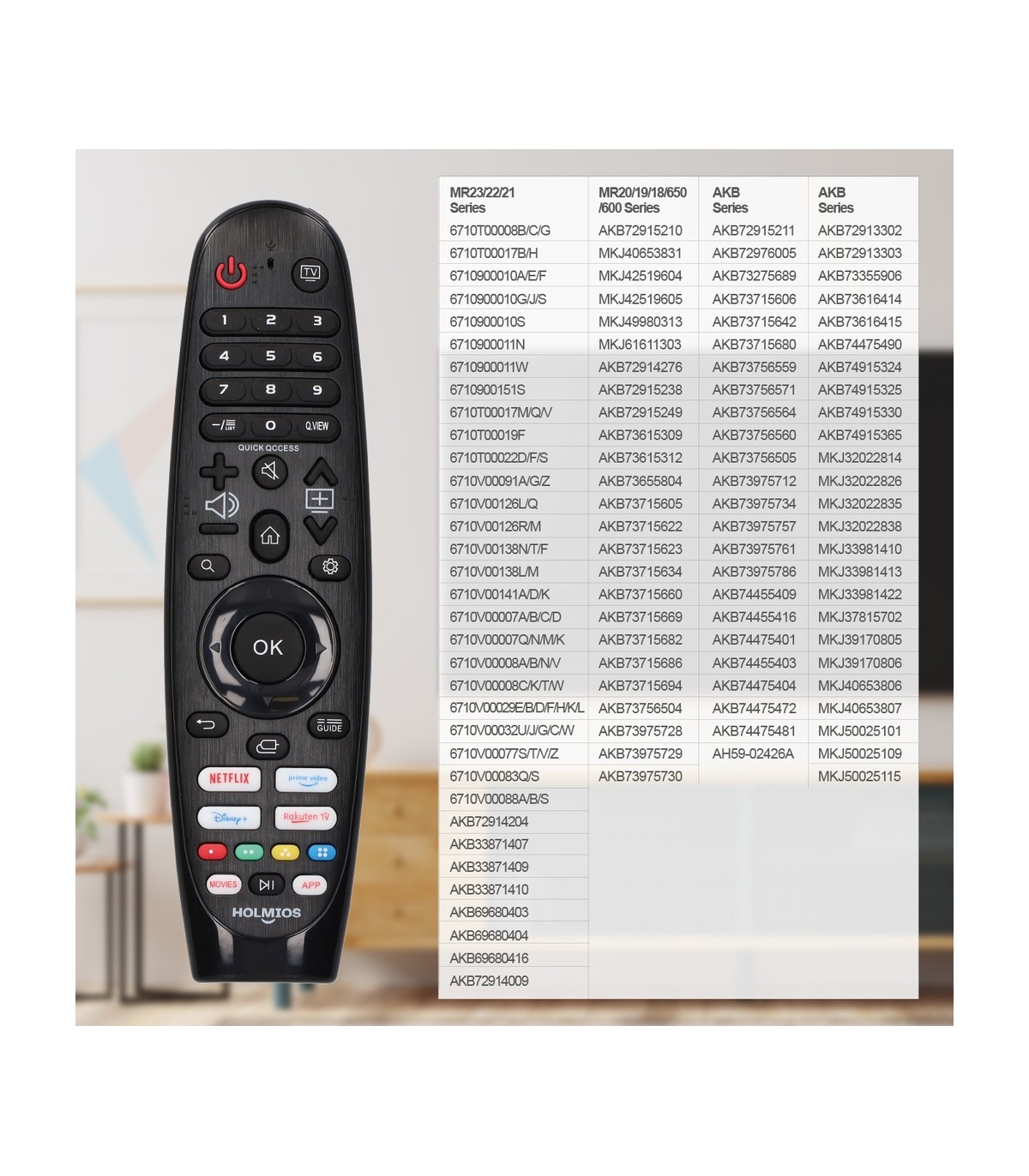 Mando universal para LG Smart TV M1